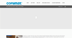 Desktop Screenshot of copymatwalnutcreek.com