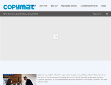 Tablet Screenshot of copymatwalnutcreek.com